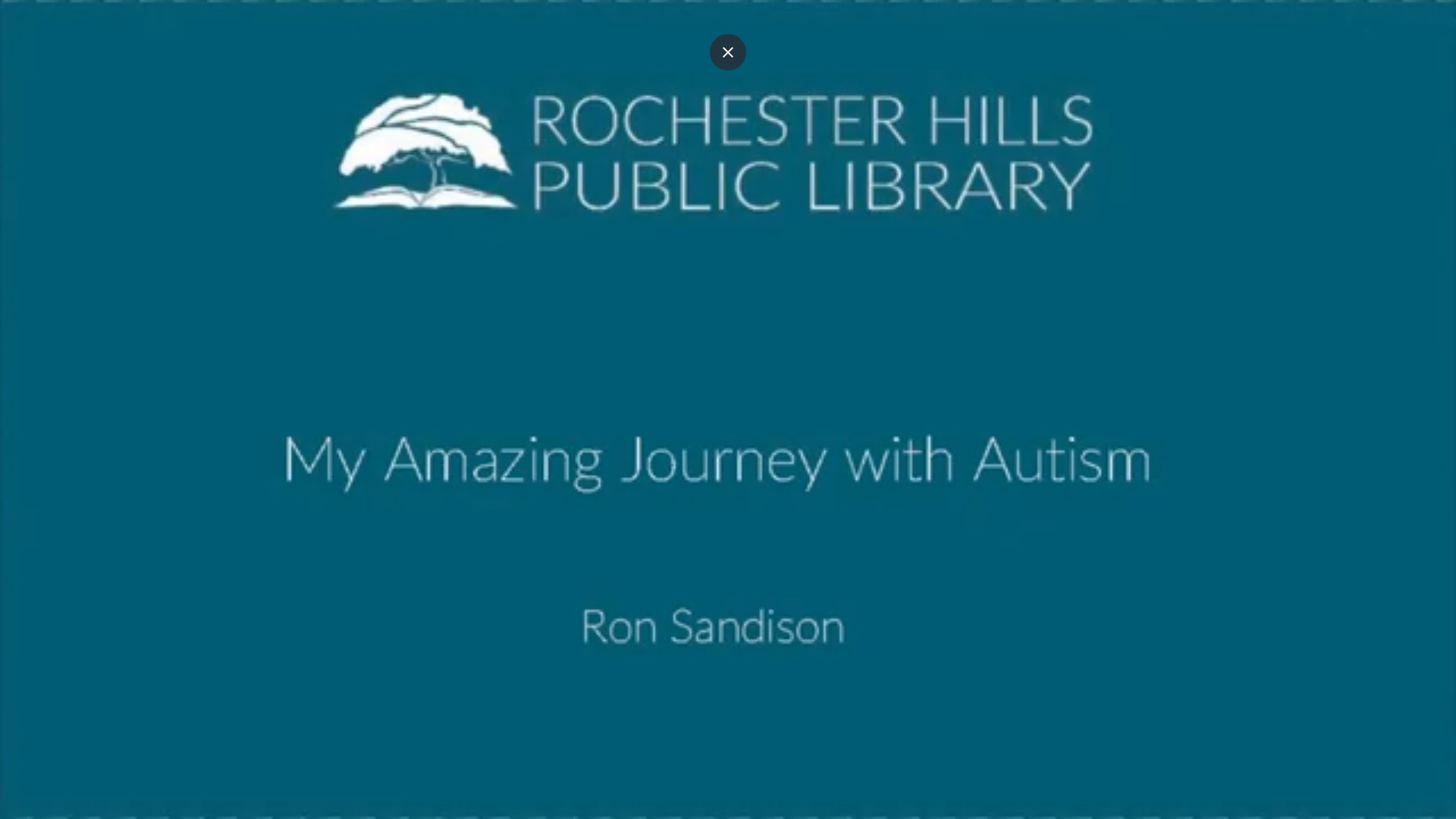 My Amazing Journey with Autism