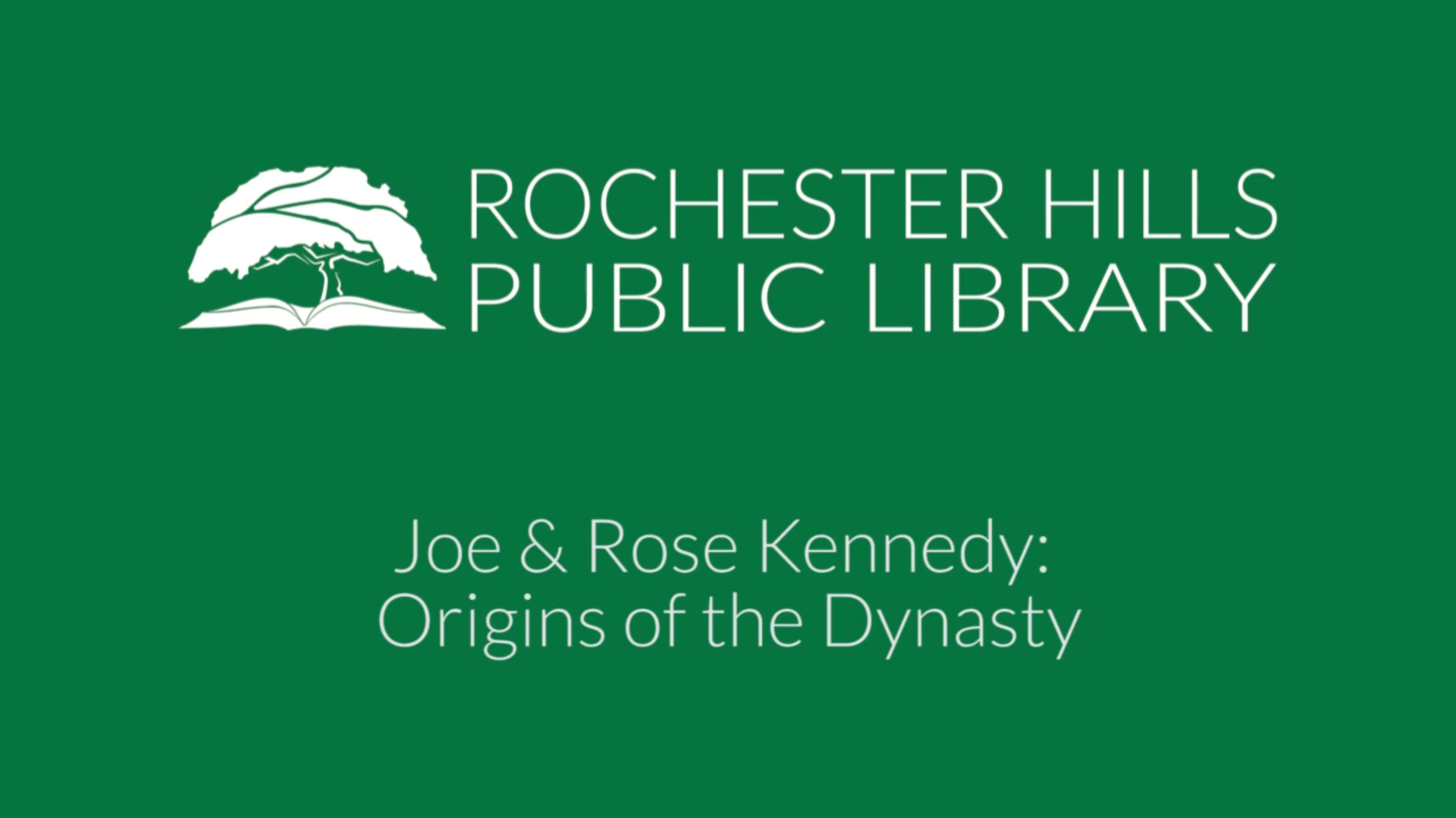 Joe & Rose Kennedy: Origins of the Dynasty