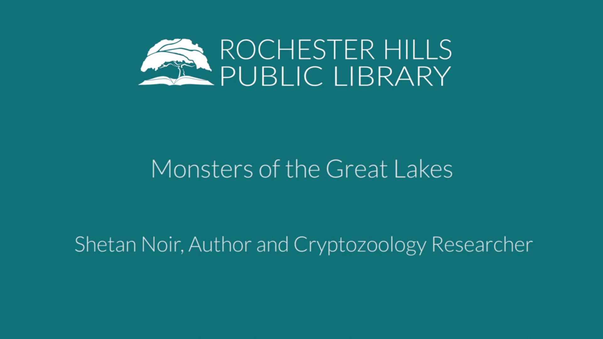 Monsters of the Great Lakes